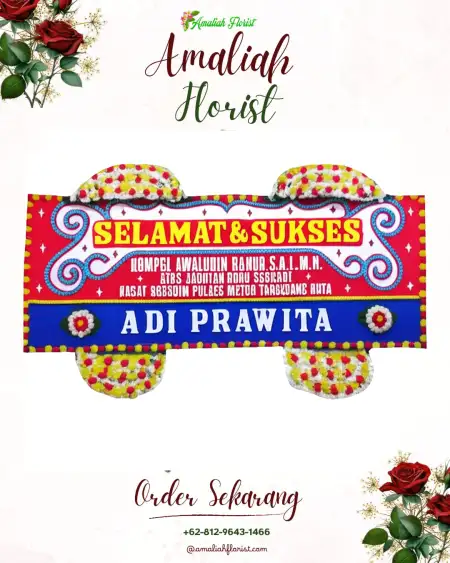 Papan Bunga Ucapan Selamat Kota Sampang