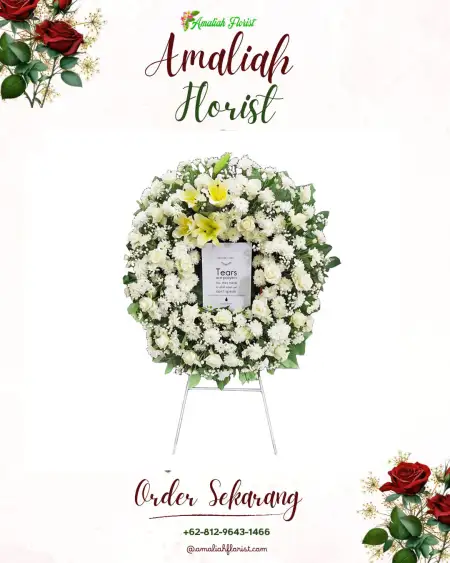 Krans Bunga Duka Kota Sampang